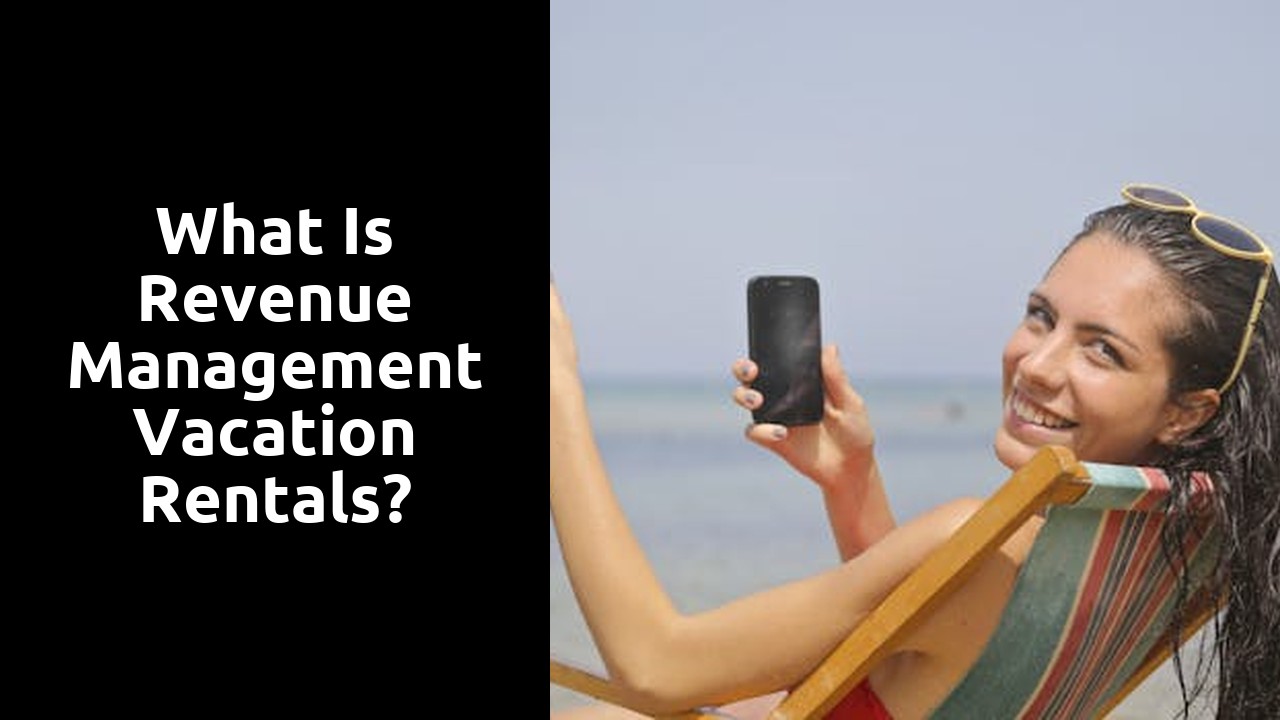 What is revenue management vacation rentals?